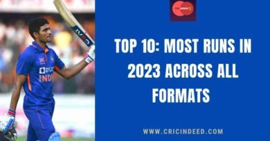 most runs in 2023 in all three formats