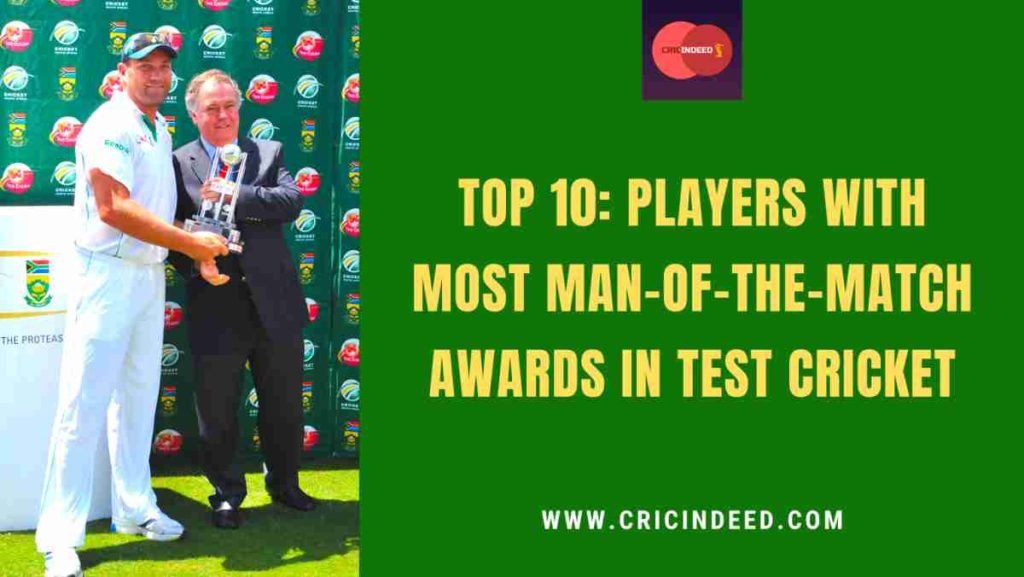 most man of the match in test