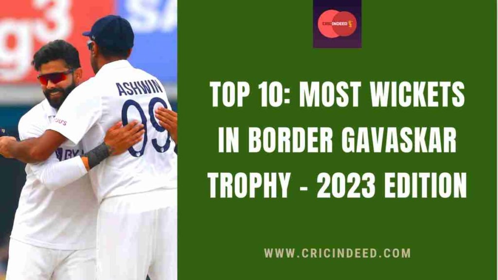 most wickets in bgt 2023