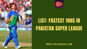fastest 100 in psl