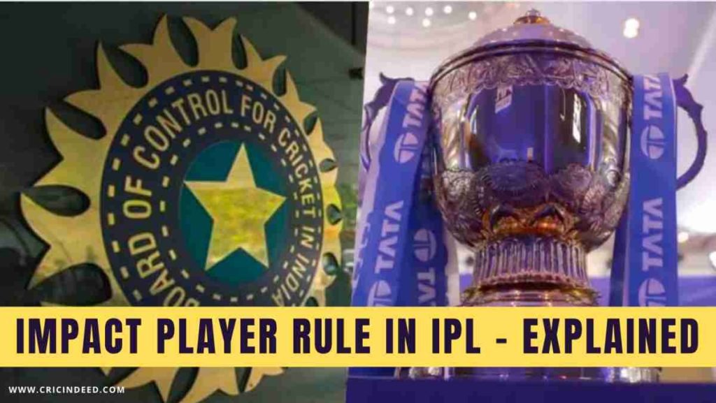 impact player rule ipl