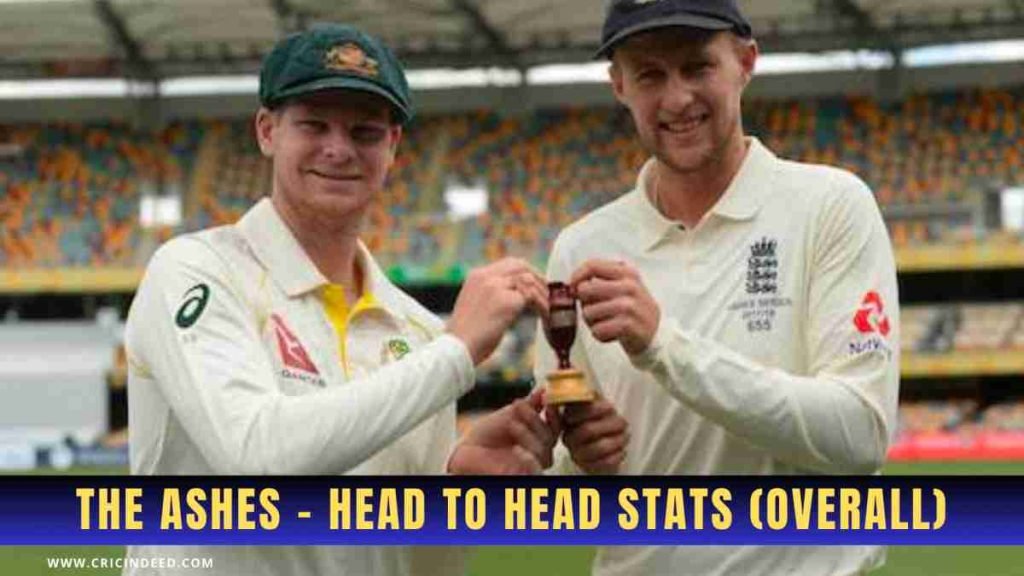 ashes head to head stats