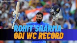 Rohit Sharma – Runs and Centuries in ODI World Cup