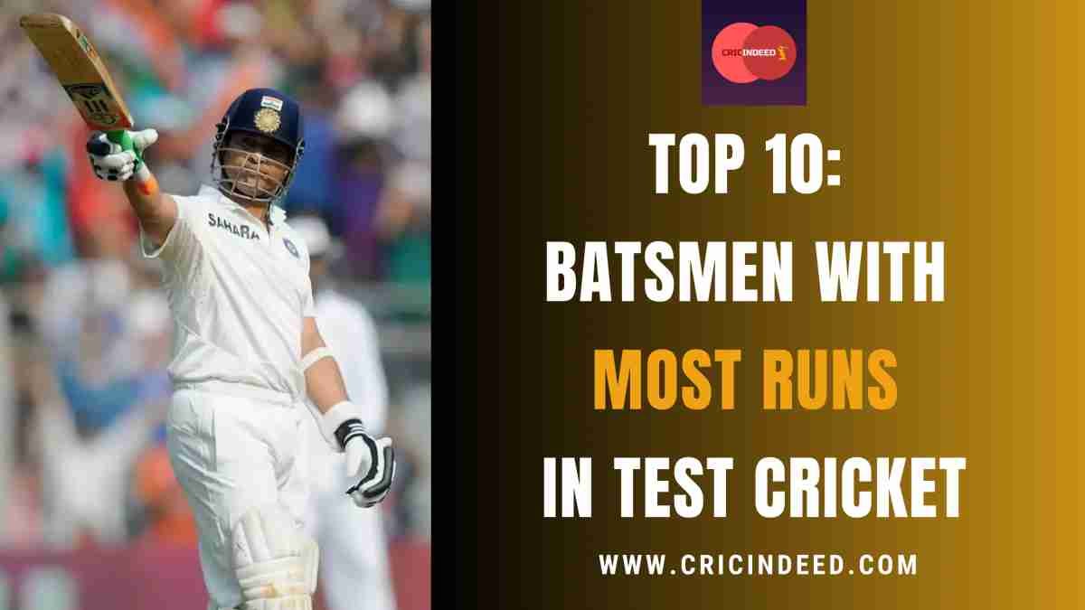 Most Runs in Test