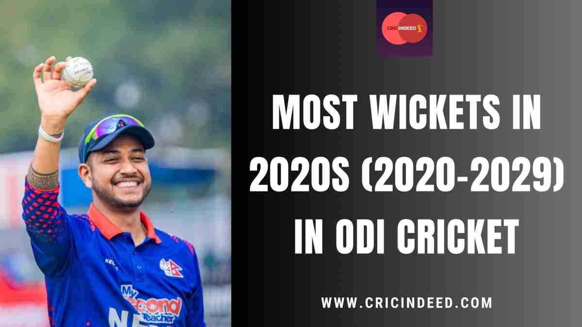 Most Wickets in ODI Cricket Since 2020