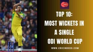 Top 10: Most Wickets in a Single ODI World Cup