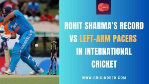 Stats: Rohit Sharma vs Left-Arm Pacers in International Cricket