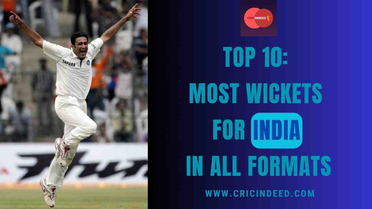 Most Wickets for India in All Formats