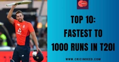 Fastest to 1000 Runs in T20I