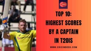 Highest Scores by a Captain in T20Is
