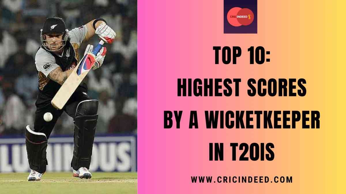Highest Individual Score by a Wicketkeeper in T20Is
