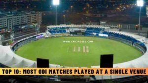 Top 10: Most ODI Matches Played at a Single Venue