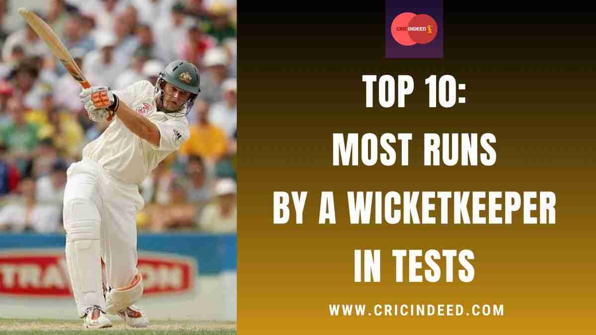 Most Test Runs as Wicketkeeper