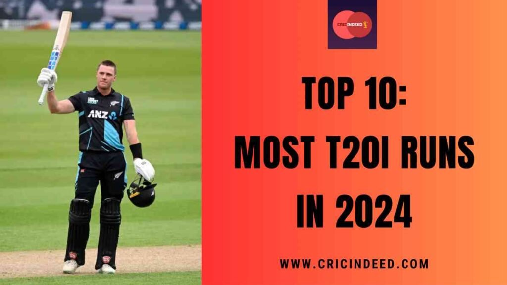 Most T20I Runs in 2024