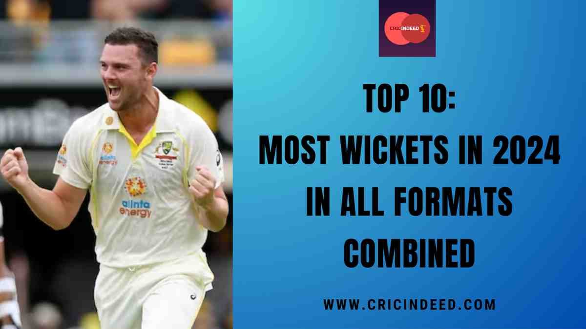 2024 Stats: Most Wickets in All Formats Combined