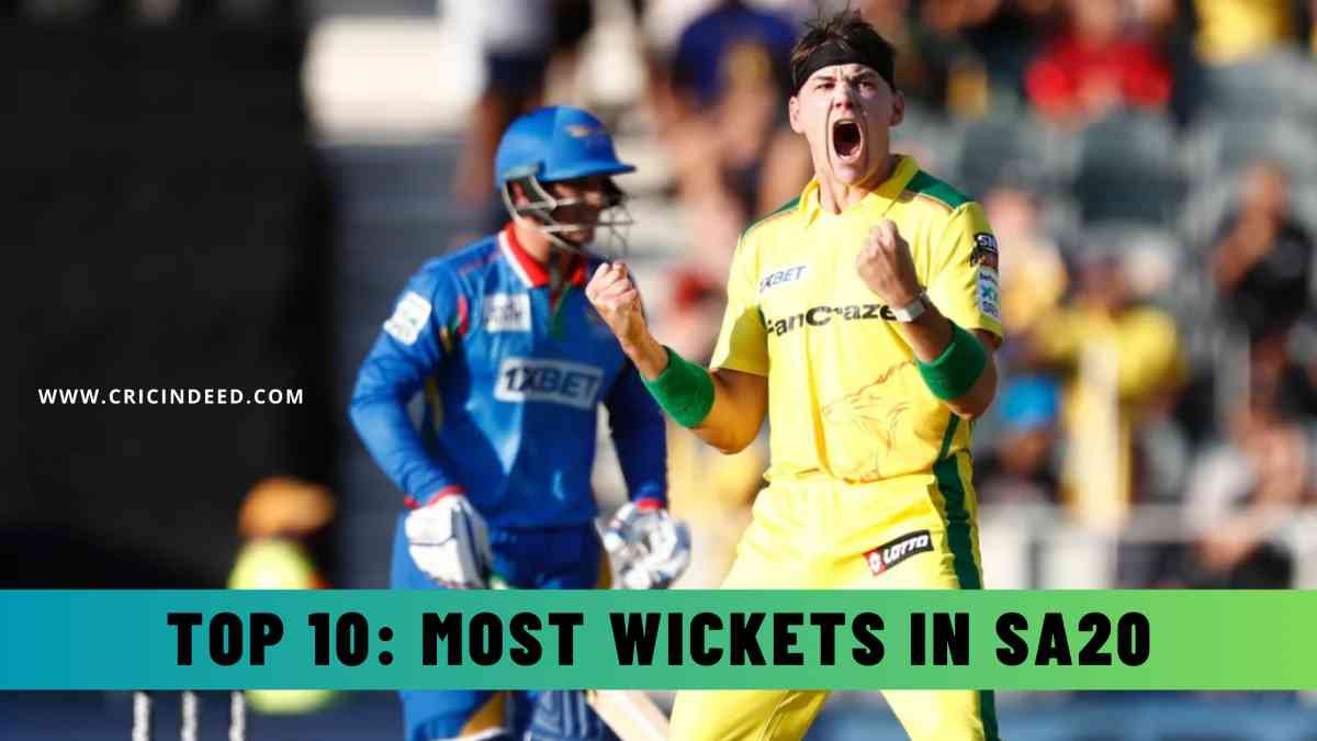 SA20 Stats: Most Wickets (Overall)