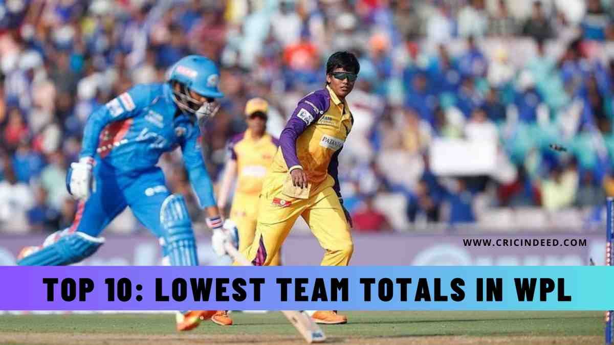 Top 10: Lowest Team Totals in WPL History