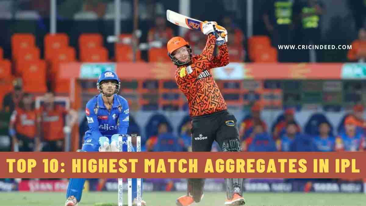 IPL Stats: Highest Match Aggregates
