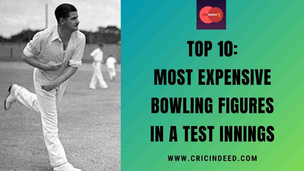 Most Expensive Bowling Figures in a Test Innings