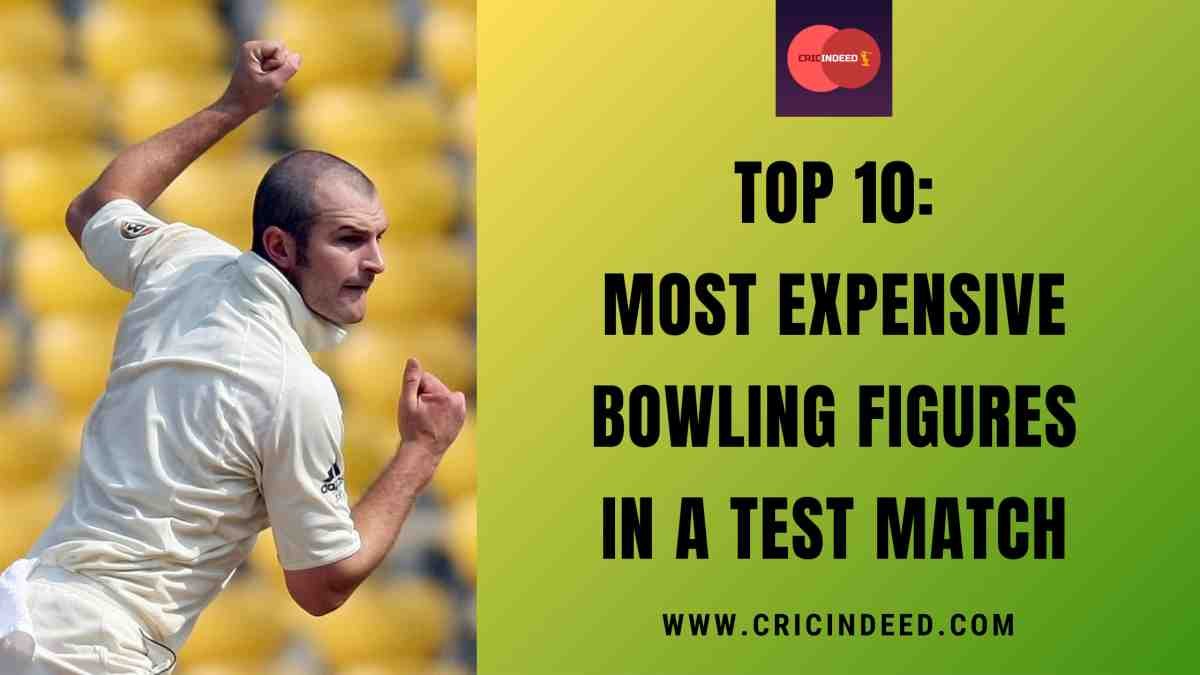 Most Expensive Bowling Figures in a Test Match