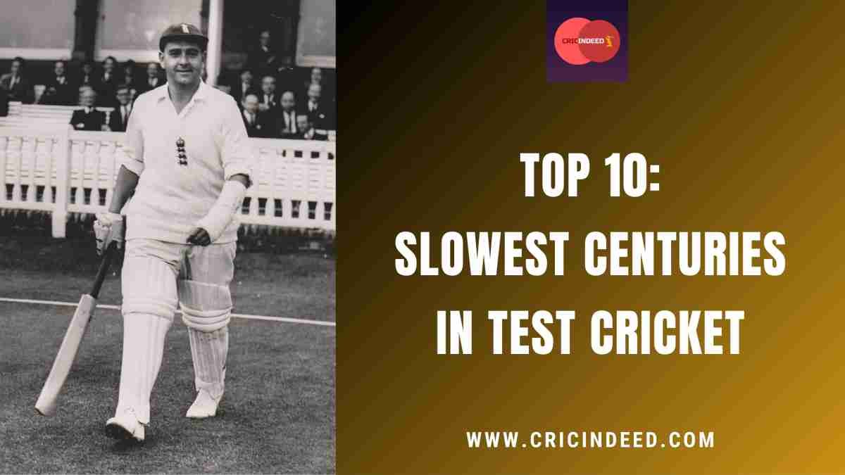 Test Stats: Slowest Centuries Ever