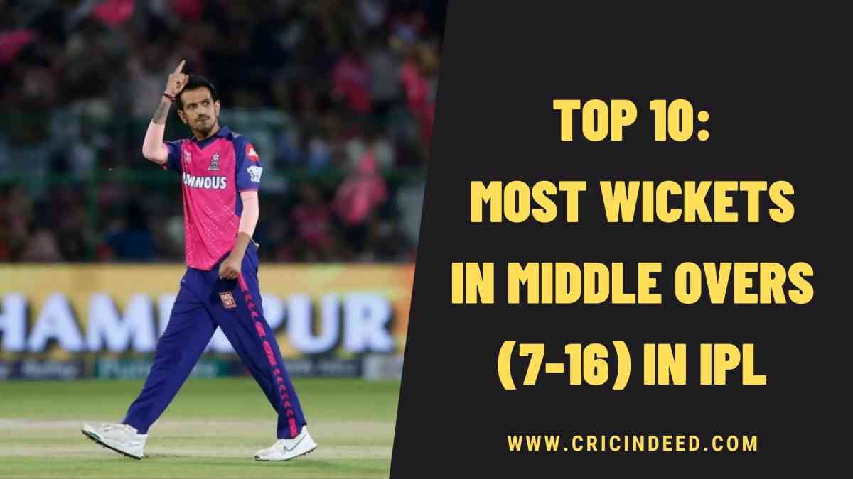 IPL Stats: Most Wickets in Middle Overs (7-16)