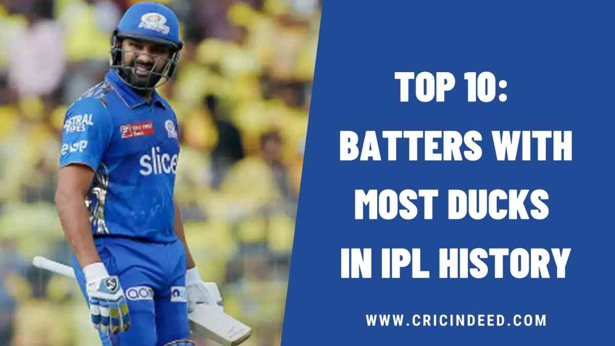 Most Ducks in IPL