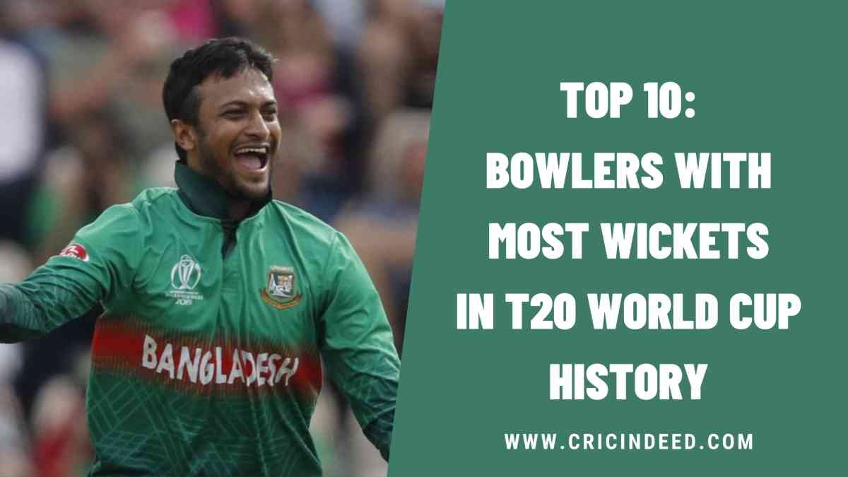 T20 World Cup Stats: Bowlers with Most Wickets