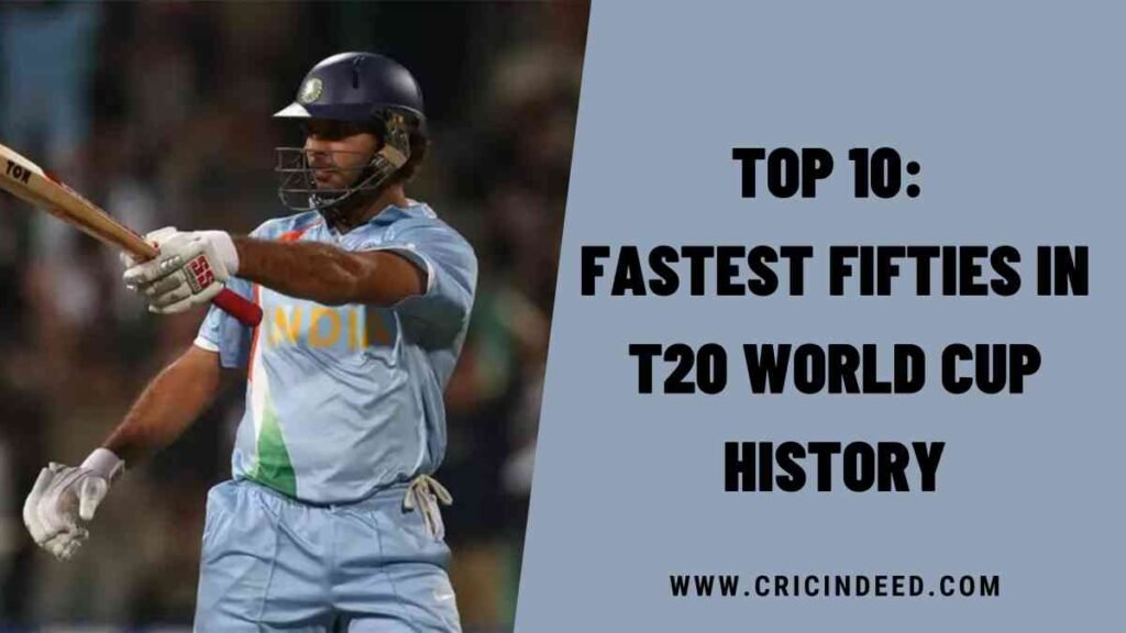 Top 10: Fastest Fifties in T20 World Cup History