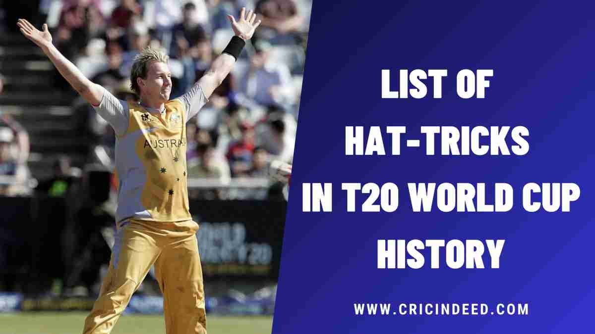 T20 World Cup Stats: Bowlers with Hat-tricks