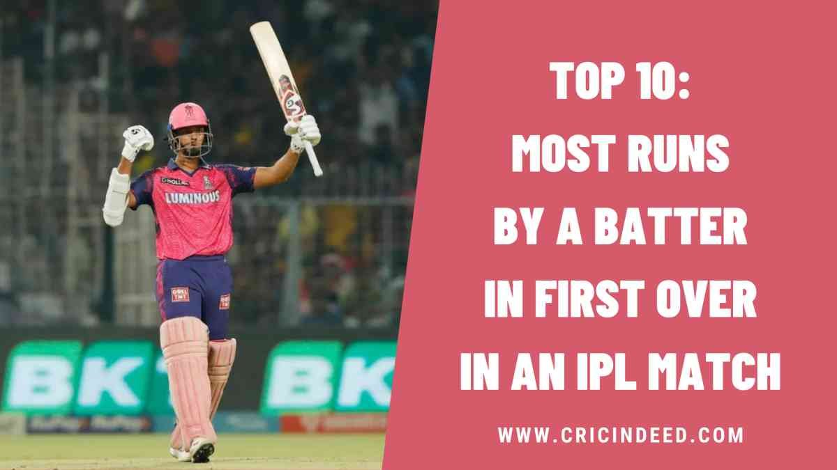 IPL Stats: Most Runs by a Batter in First Over in a Match