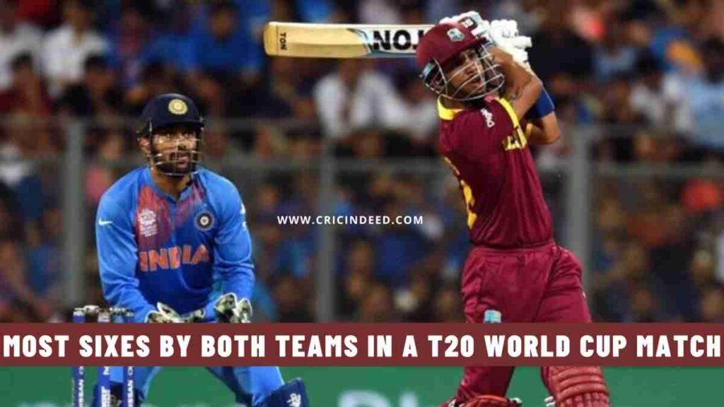 Top 10: Most Sixes by Both Teams in a T20 World Cup Match