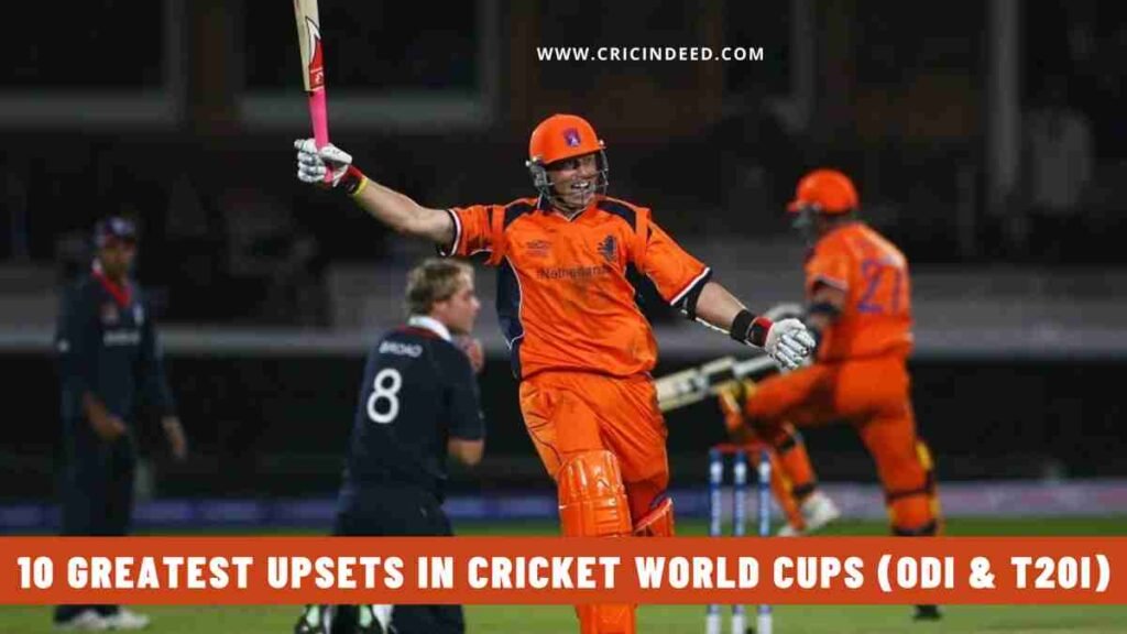10 Greatest Upsets in Cricket World Cups (ODI & T20I)