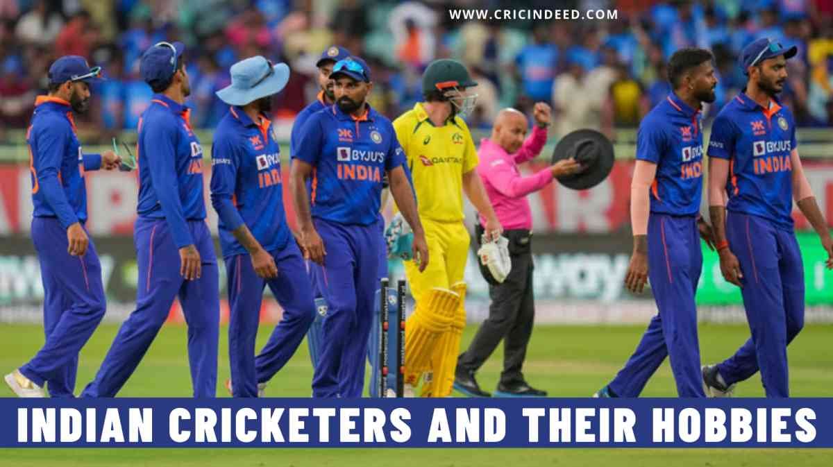 Indian Cricketers and their Off-field Hobbies