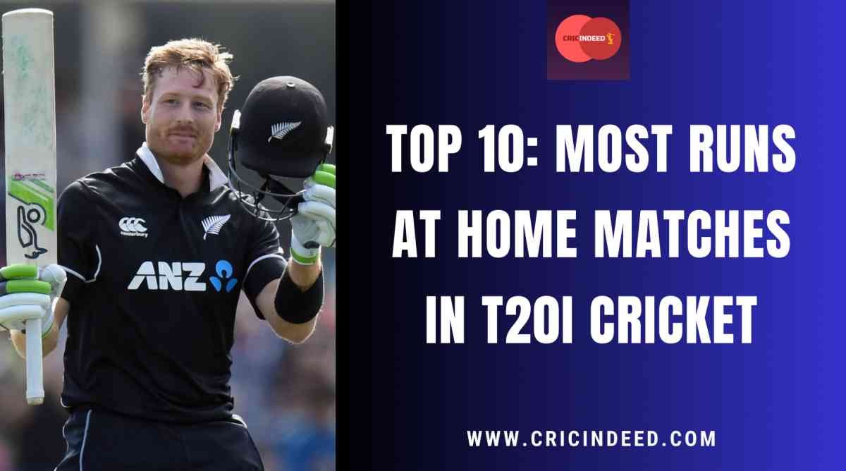 Most Runs in Home T20Is