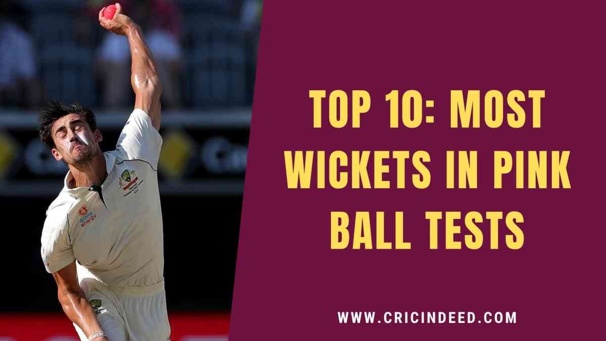 Most Wickets in Pink Ball Tests (Day-Night Tests)