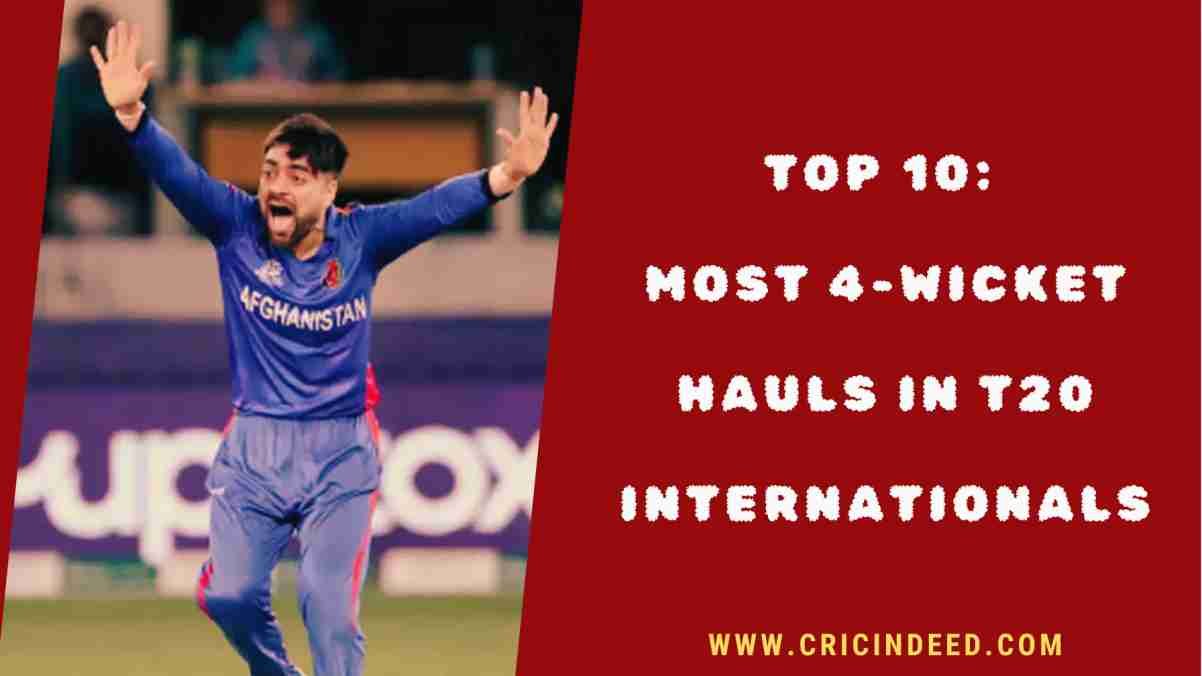 Most 4-Wicket Hauls in T20Is