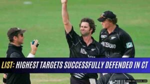 Top 10: Highest Targets Successfully Defended in Champions Trophy