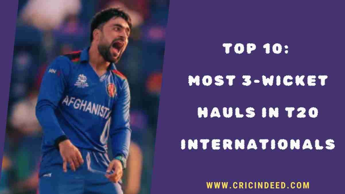 Most 3-Wicket Hauls in T20Is