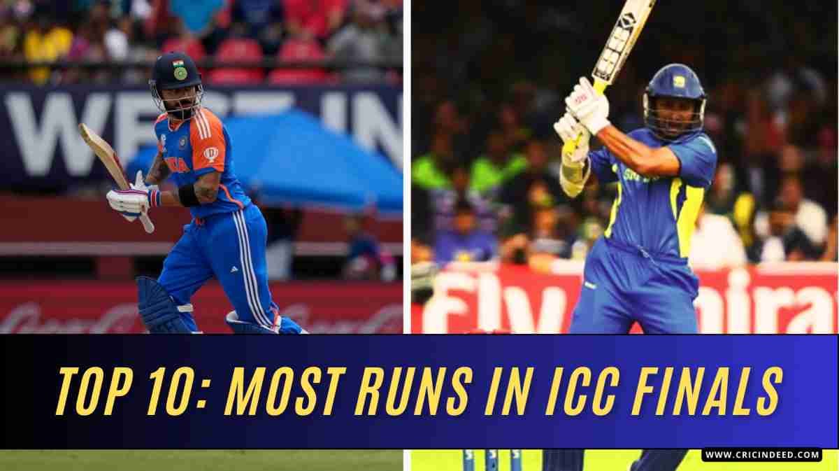 Top 10: Most Runs in ICC Finals