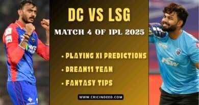 DC vs LSG IPL 2025 Match 4: Dream11 Fantasy Prediction Guide