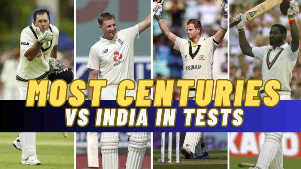 most test 100 vs india