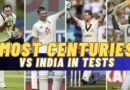 most test 100 vs india