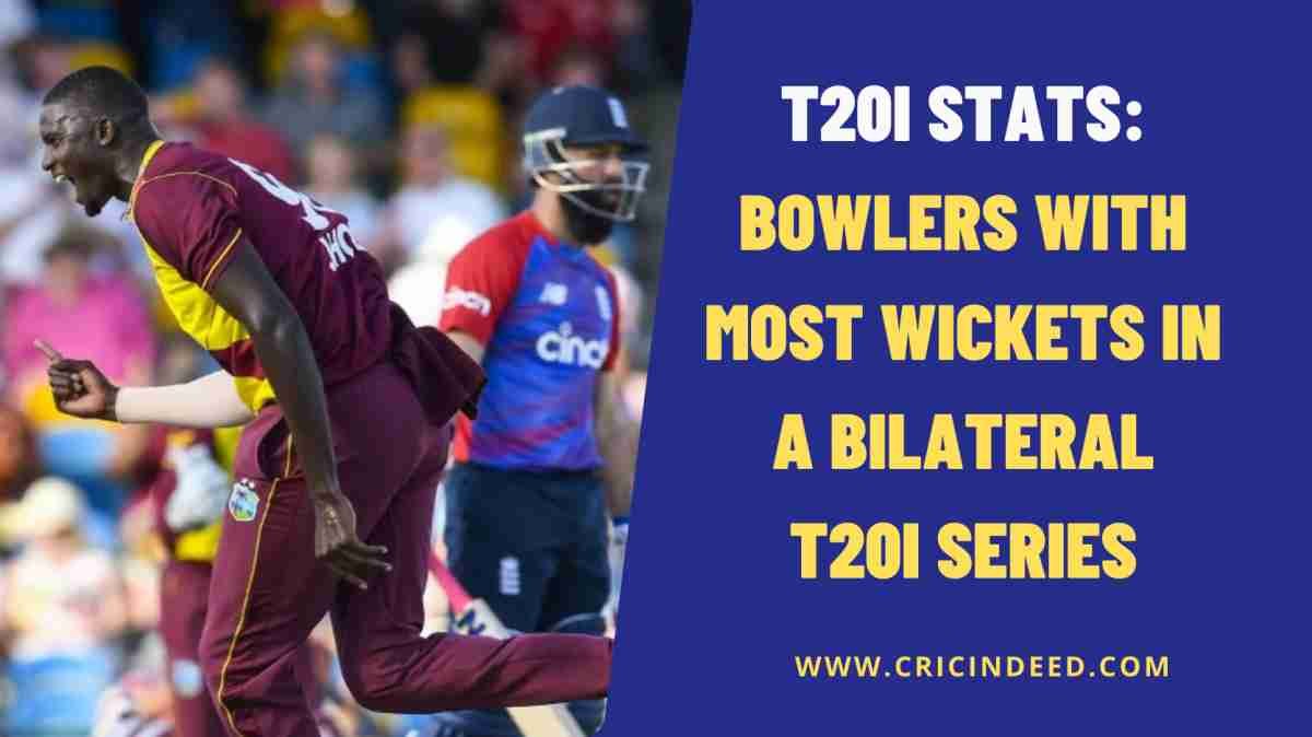 Most Wickets in a Bilateral T20I Series