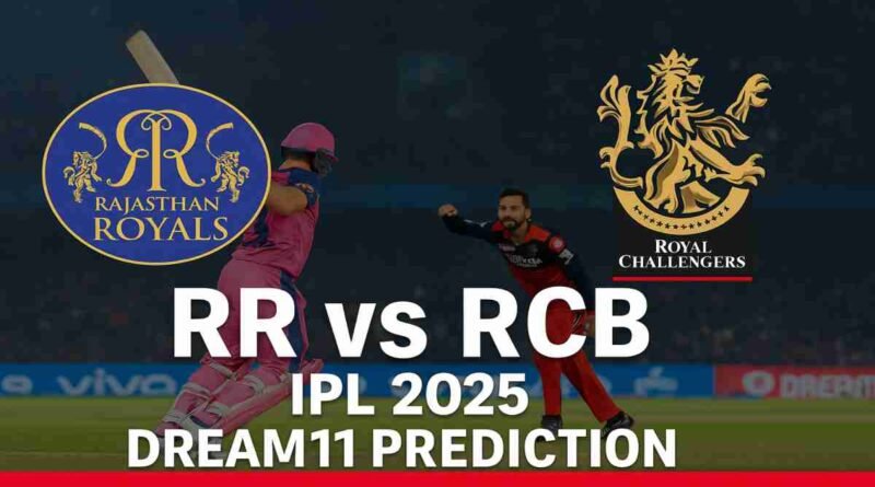rcb rr logo dream11 predictions 2025