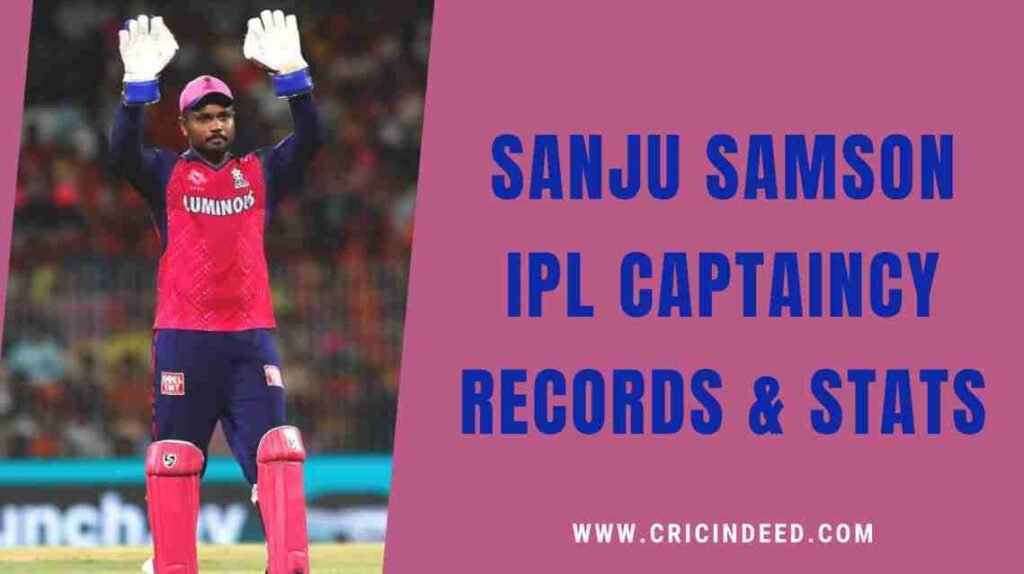 sanju samson leading the rajasthan team in ipl