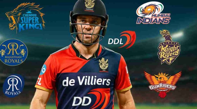 ab de villiers ipl runs against srh csk dc mi rr kkr