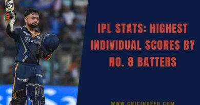 Rashid khan scored an fifty batting at 8 for GT