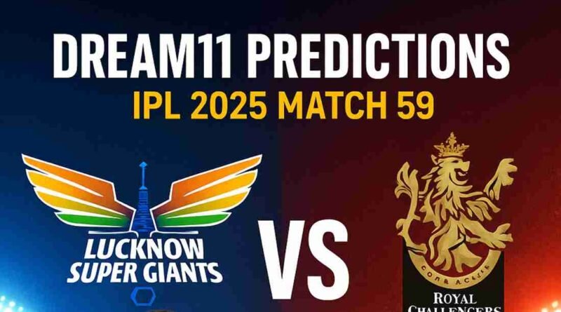 rishabh pant virat kohli who is your dream11 captain for lsg vs rcb game 2025