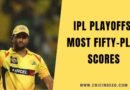 raina scored another fifty in ipl playoffs